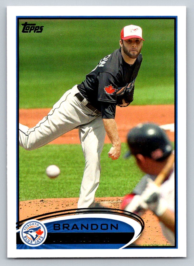 2012 Topps #304a Brandon Morrow Toronto Blue Jays