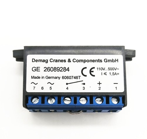 Amoladora de freno DEMAG GE 26089284 110V..500V~- - Imagen 1 de 8
