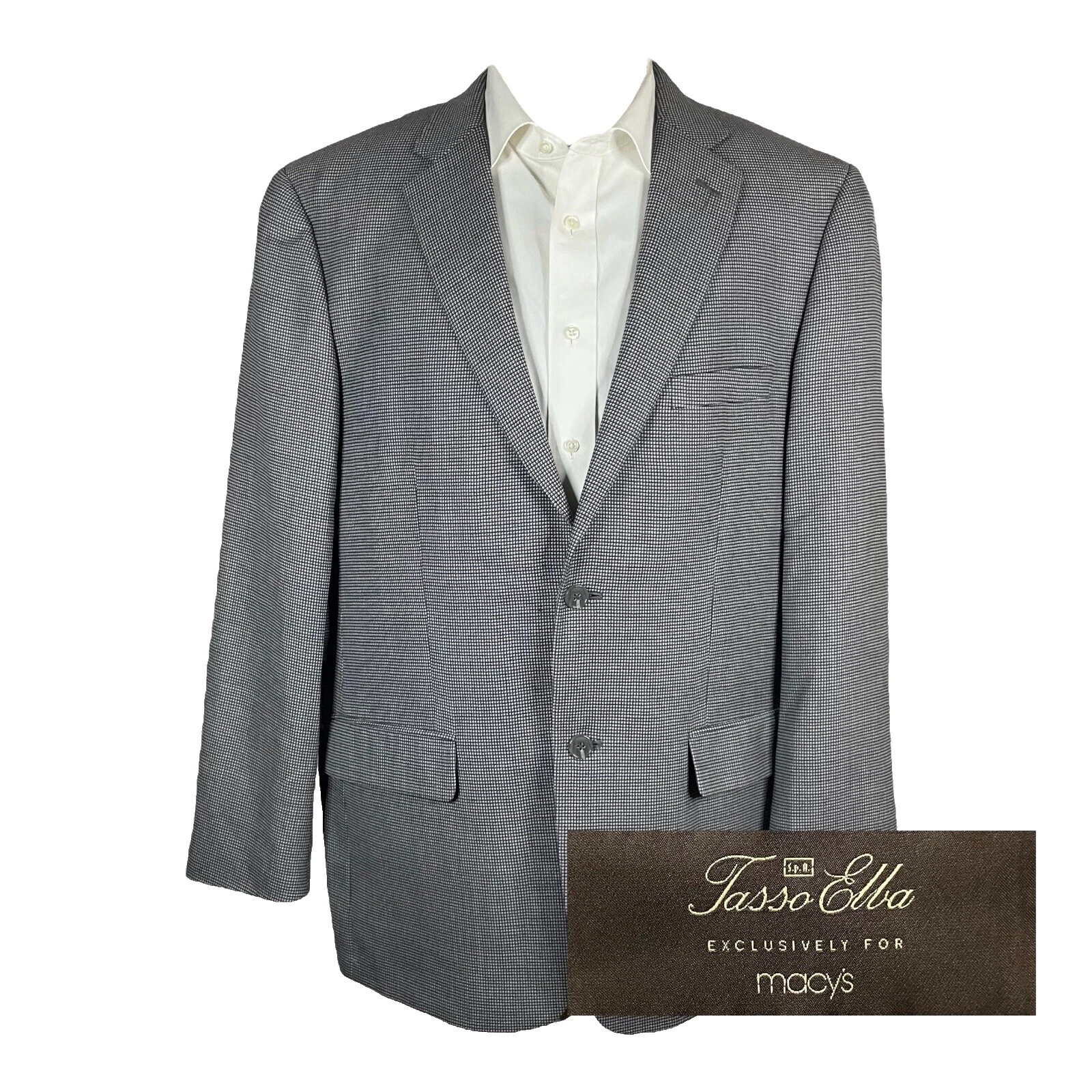 Chaquetas para hombres Tasso Elba Check