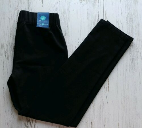 Soft Surrounding Women's XS Pants Triple S Jeans Black Skinny Pull On