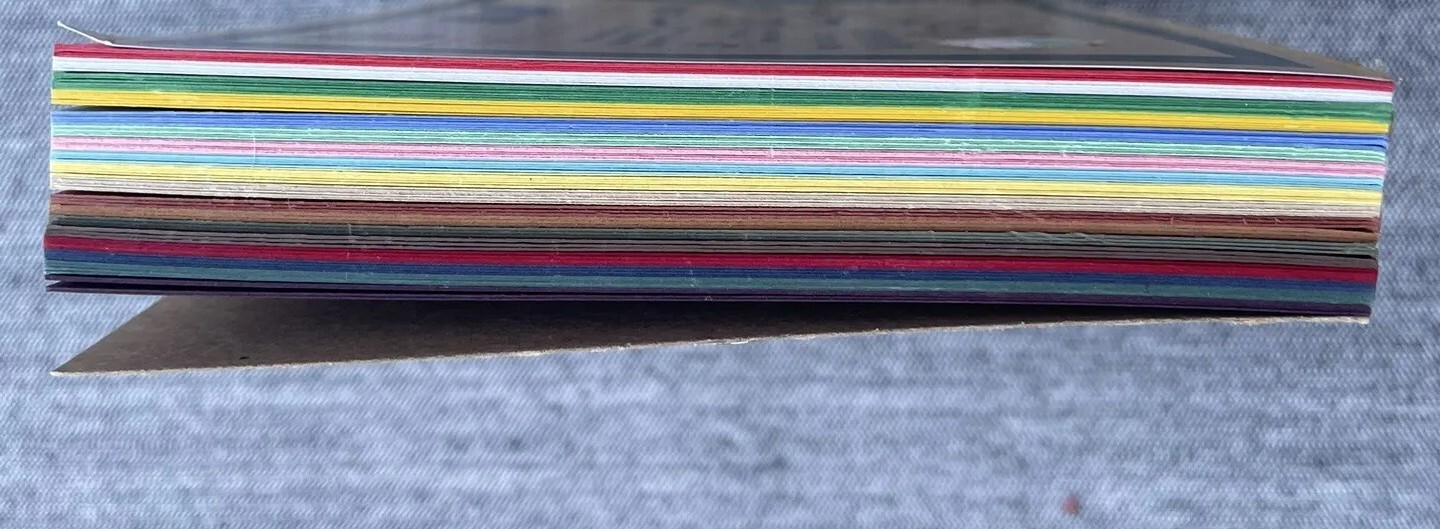 Mat Stacks NEW Border and Matting Papers Assorted Colors Cardstock 7.5 ...
