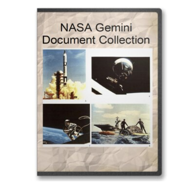 #ad #ad NASA Project Gemini Document Collection DVD C665 $14.95