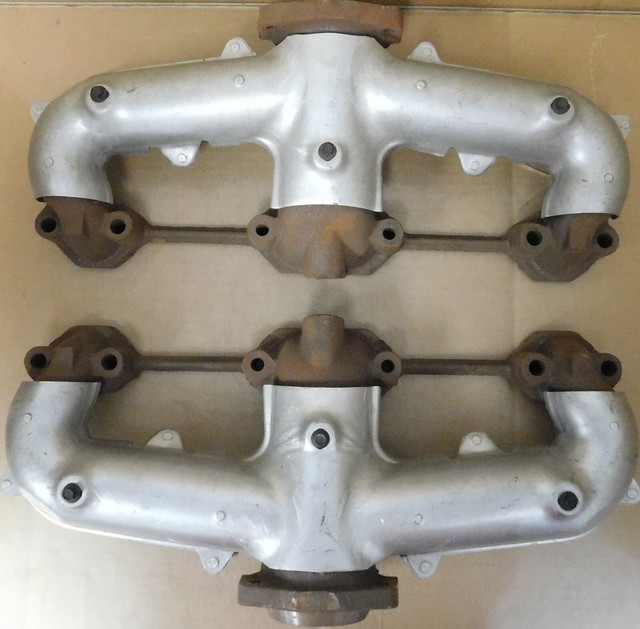 GM 12554232 199296 SB Chevy LT1 Exhaust Manifolds, Corvette, Left
