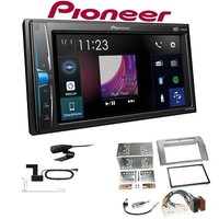 Pioneer Multimedia Autoradio Bluetooth Dab+ FüR Toyota Corolla Verso Silber