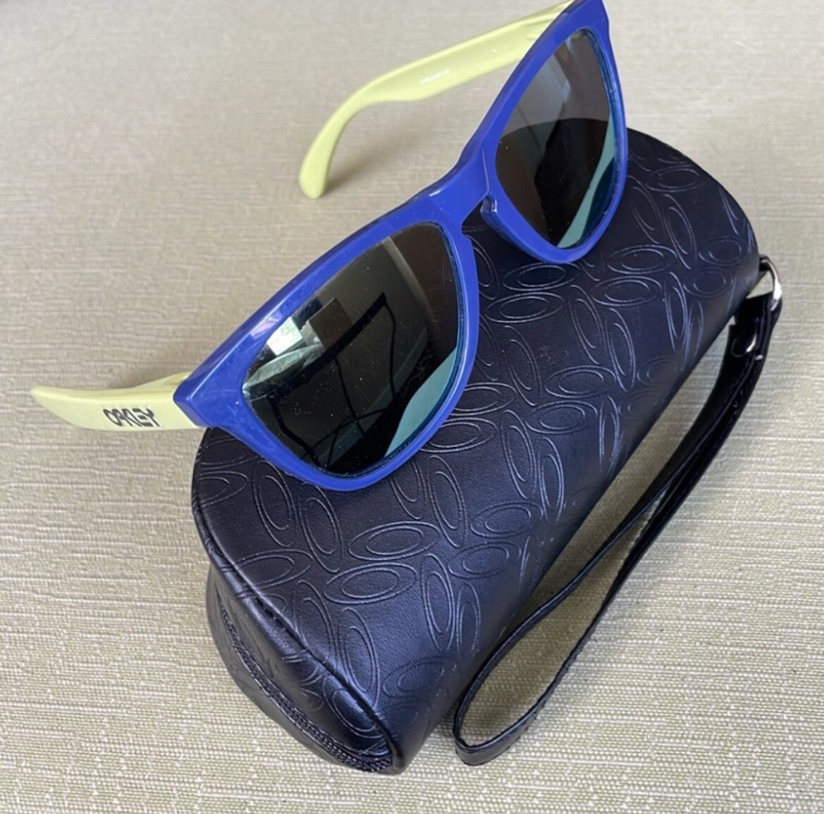 ホットセール - アートトラベルシューズ Oakley Unisex Lens Mirror Green 24-360 Frogskins Aquatique セル、プラスチックフレーム