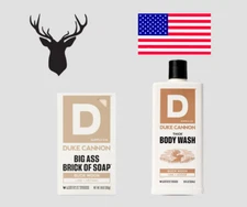Duke Cannon Buck Moon Soap+ Thick Body Wash Thick Mens Grooming 18oz Benefit Vet
