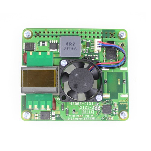 1 Set For Raspberry Pi 3B+/4B POE+ Power over Ethernet Expansion Board 802.3af - Afbeelding 2 van 6