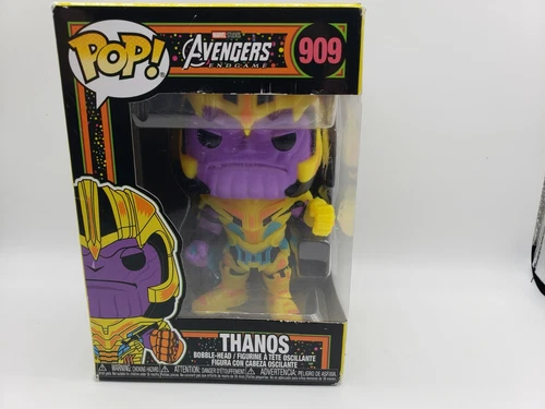 Funko Pop Blacklight 909 Avengers Thanos Special Edition Exclusive