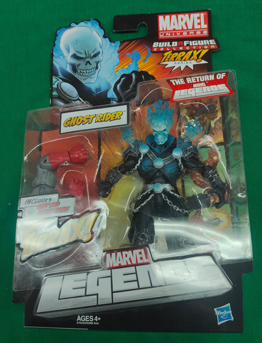 Hasbro 2011 Marvel Legends Blue Hair/Flames Ghost Rider New/Sealed BAF Terrax