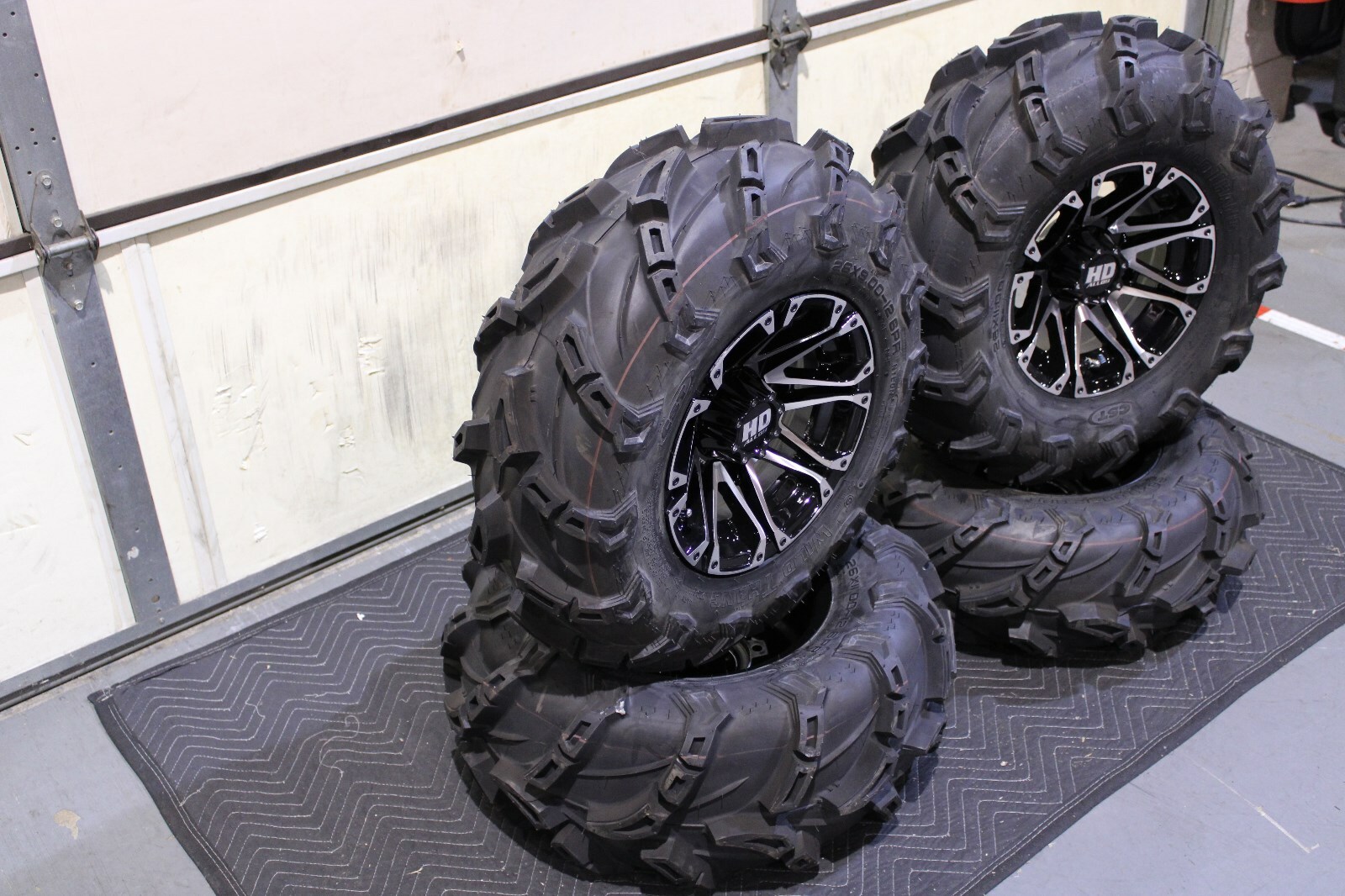 CAN AM DEFENDER HD8 26" WILD THANG ATV TIRE & STI HD3 M WHEEL KIT