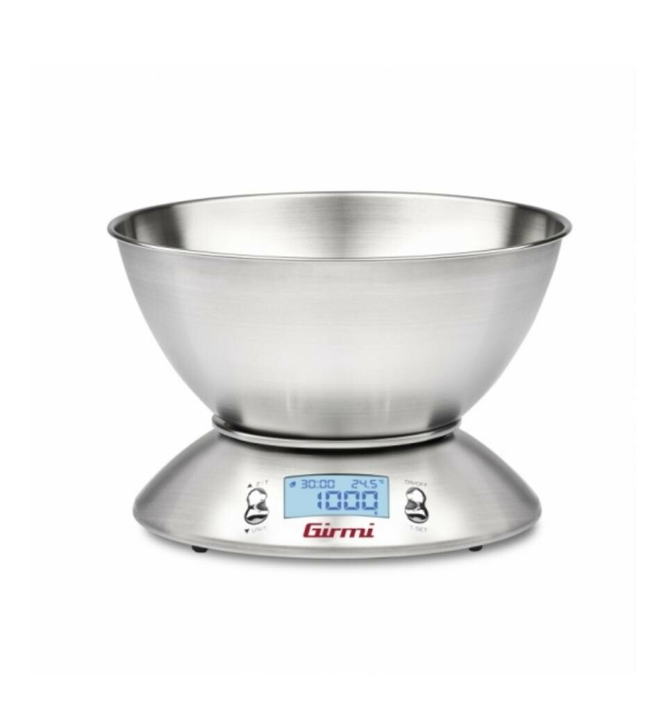 Bilancia Cucina Design Girmi PS85: L'Eleganza dell'Acciaio Inox