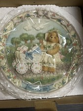 CHERISHED TEDDIES 1997 MOTHERS DAY PLATE New In Box 6 1/2" Diameter