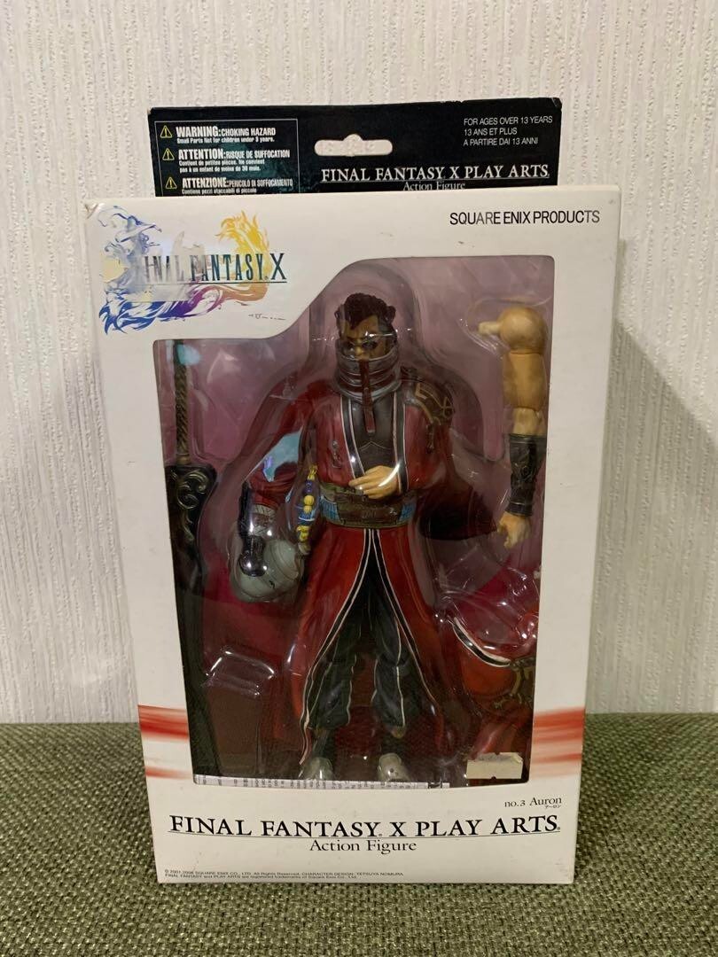 Final Fantasy X FF10 Figure Figurine Auron Play Arts used | eBay
