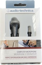 Audio Technica Computer Condenser Microphone - ATR4650 - 3.5mm 6' - NEW