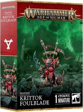 Skaven: Krittok Foulblade - Age of Sigmar - Brand New, Factory Sealed