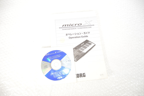 KORG MICRO X Synthesizer 25 Key Keyboard Tested Excellent W/Manual Power Cable - Picture 2 of 23