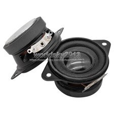2pcs 1.5" inch 4Ohm 10W Full Range Audio Speaker Stereo Loudspeake  r Horn 45mm