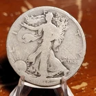 1918 D Walking Liberty Half Dollar 90% Silver