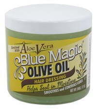 Blue Magic Olive Oil Hair Dressing with Aloe 12 Ounce Pack of 1 , B07RD16F1W