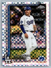 2025 Topps Chrome Update Dalton Rushing #USC151 X-Fractor (RC) Rookie Dodgers