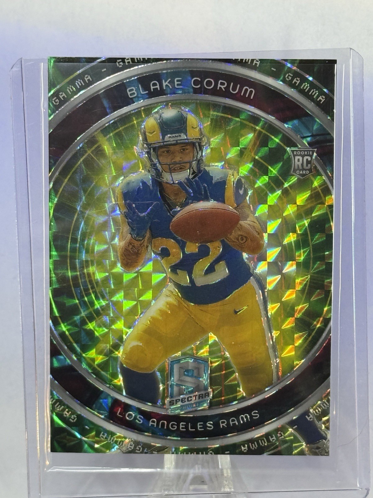 Blake Corum Panini Spectra Gamma #GBCM Interstellar
