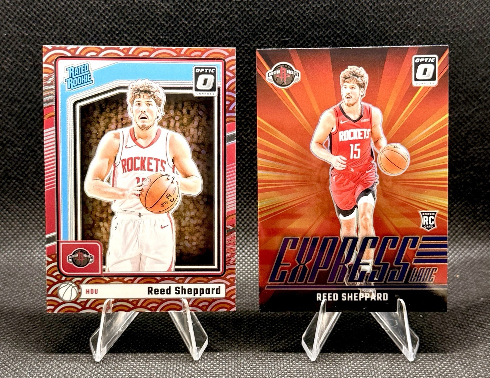2024-25 Panini Donruss Optic - Rated Rookie Reed Sheppard #255 Photon Prizm (RC)