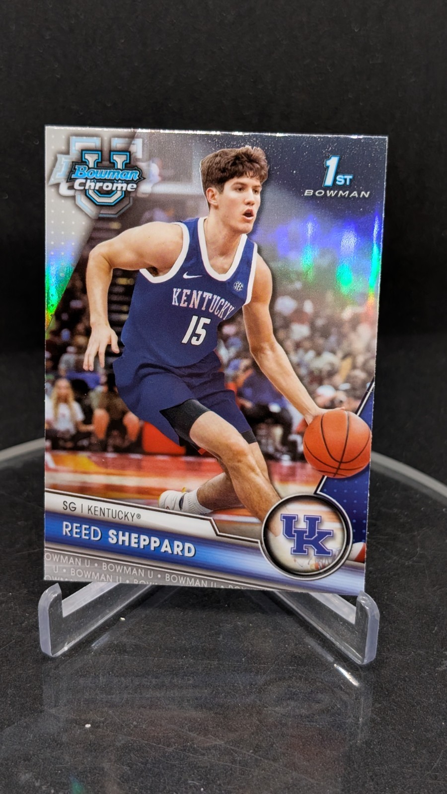 2023-24 Bowman University Chrome - Reed Sheppard #45 Refractor (RC)