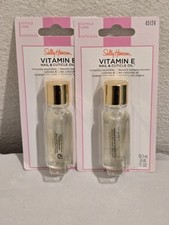 2 PACK SALLY HANSEN VITAMIN E NAIL  CUTICLE OIL FOR DRY,PARCHED NAILS  CUTICLE