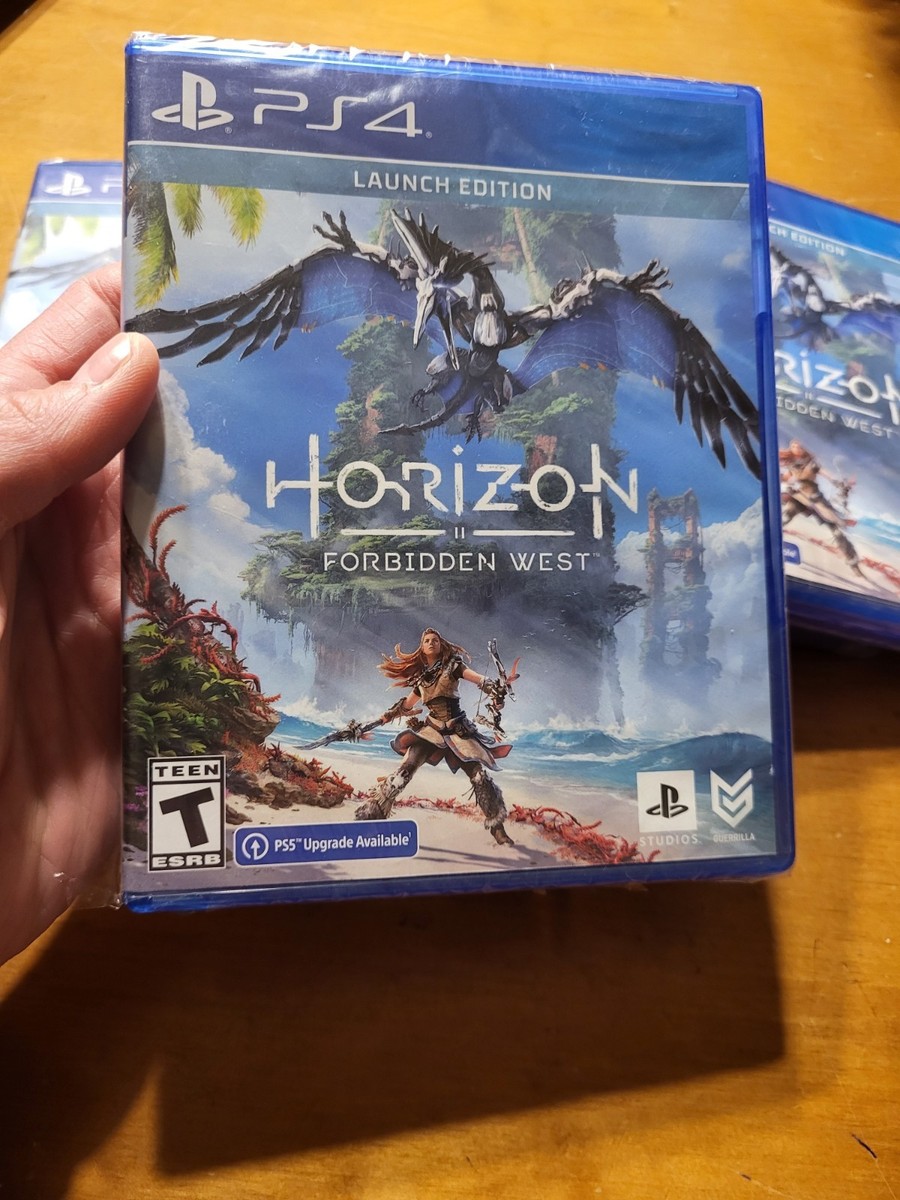 PS4 Playstation 4 Horizon Forbidden West LAUNCH EDITION READ
