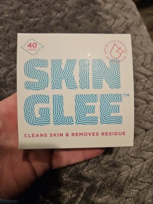 Not Just a Patch Skin Glee CGM Skin Cleanser   40 Prep & Adhesive Remover Wipes