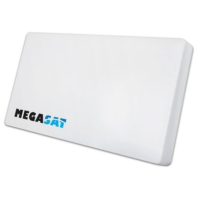 Megasat Flachantenne D1 Profi-Line Single Sat Spiegel LNB austauschbar 1 Teilneh
