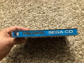 ETERNAL CHAMPIONS: CHALLENGE FROM THE DARK SIDE (SEGA CD, 1994)  W/ Reg Card