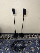 Bose UFS-20 Series II Floor Stand with Dual Cube Acoustimass Speakers Pair 