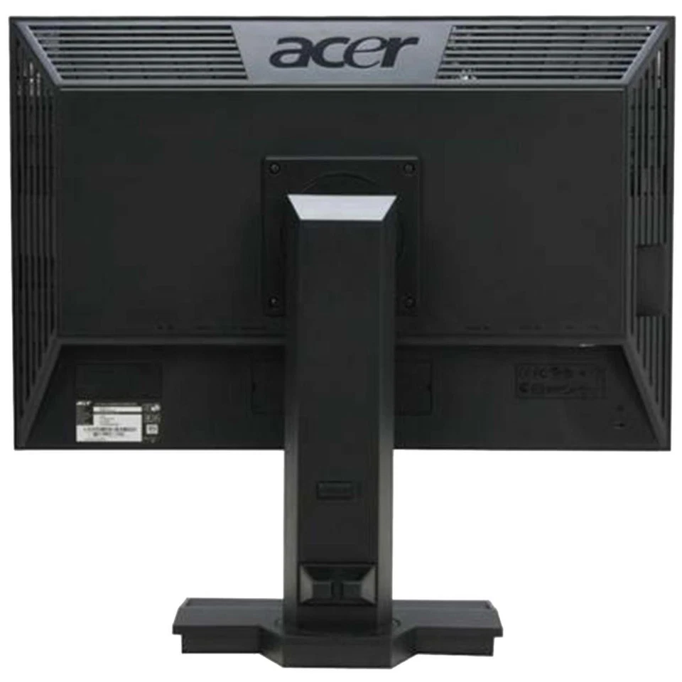 Acer B223w 22 " 16:10 Monitor LCD Screen DVI VGA Vesa Display Com Refurbished - Image 4 of 4