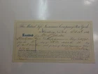Civil War Document 1862 13th Kentucky Chaplain Signature Insurance Paper VTG