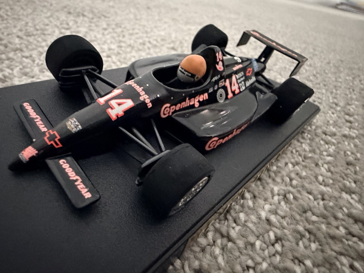 ONYX 153 1992 A. J. FOYT Copenhagen Race Cart #14 Lola 1/43 Scale