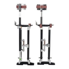 Black Drywall Stilts 24-40 Inch Height Adjustable Lifts 24-40" 