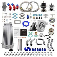 T3t4 T04e Universal Turbo Turbocharger Kit Intercoolerbovwastegate Oil Line T3t4 T04e Universal Turbo Turbocharger Kit Intercoolerbovwastegate Oil Line