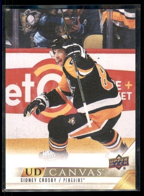 2022-23 Upper Deck Sidney Crosby UD Canvas #C59 Pittsburgh Penguins