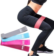 "SALE" Fabric Resistance Bands Set of 5, Fitness Exercise Bands, Pull Up Assist