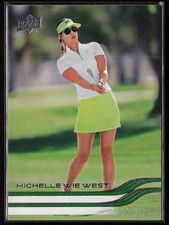 2026 Upper Deck Golf #17 Michelle Wie West NM