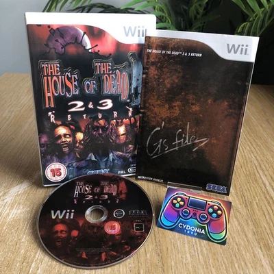 The House Of The Dead 2 & 3 Return Nintendo Wii Complete EXCELLENT CONDITION - Image 1 of 4
