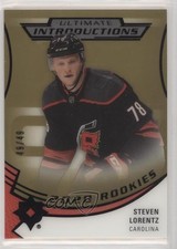 2020 Ultimate Collection Introductions Gold /49 Steven Lorentz #UI-55 Rookie RC