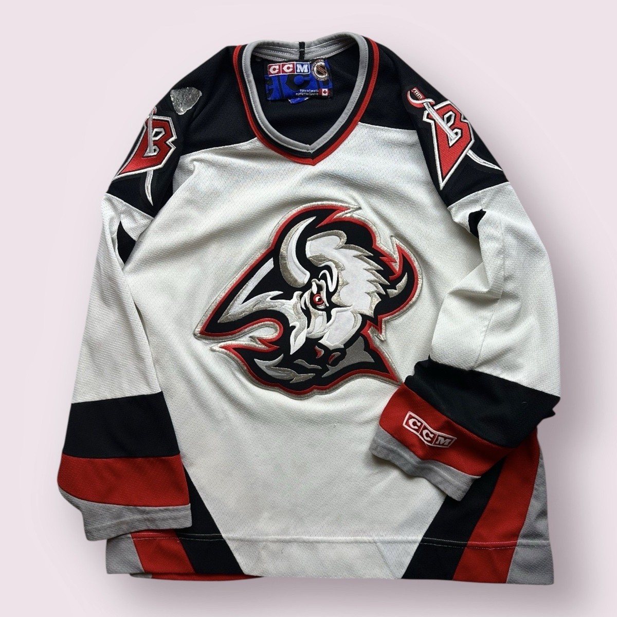 CCM - 【CCM】NHL Buffalo Sabres ホッケーゲームシャツA-3776 CCM】NHL Buffalo Sabres ホッケーゲームシャツA-3776