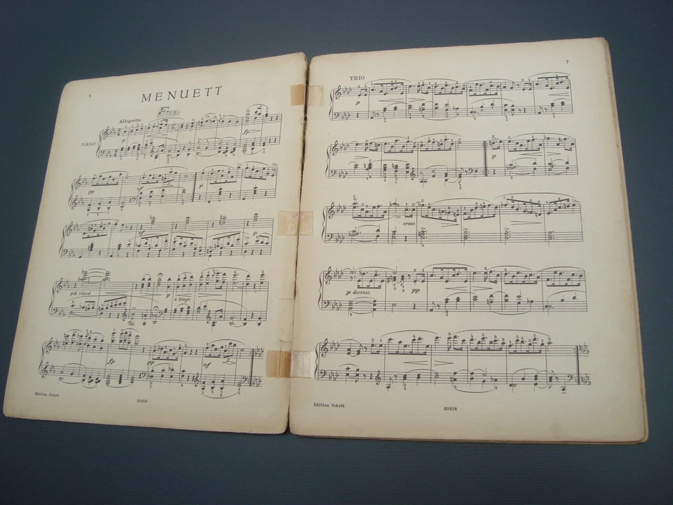 Klassische Klavier Notenschule: Leichte Klassiker Schule- Schott-  Antiquarisch - Bild 4 von 4