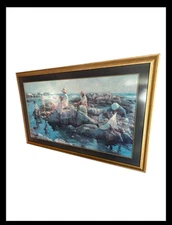 Summer Outting By Don Hatfield signed and number with COA LG Lithograph 