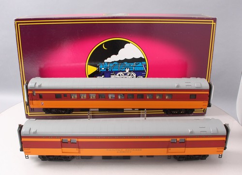 MTH 20-69173 calibre O Milwaukee Road 70' aerodinámico juego de 2 autos pasajeros LN/caja | Zustand: Used