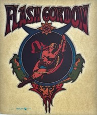Original Vintage 1980 Flash Gordon Sci Fi Comic Iron On Transfer