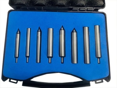 GENMACH 8 Piece Set of Center & Edge Finder Set - Shank 1/2'' & 3/8'' Milling Set