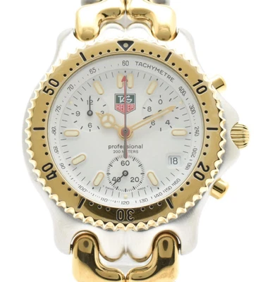 TAG HEUER Se/l CG1120-0 White Dial Chronograph Date Quartz Men's Watch - Image 1 of 4